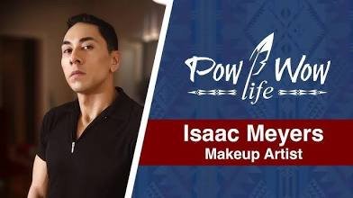 Seattle makeup artist Isaac Meyers during PowWows.com interview