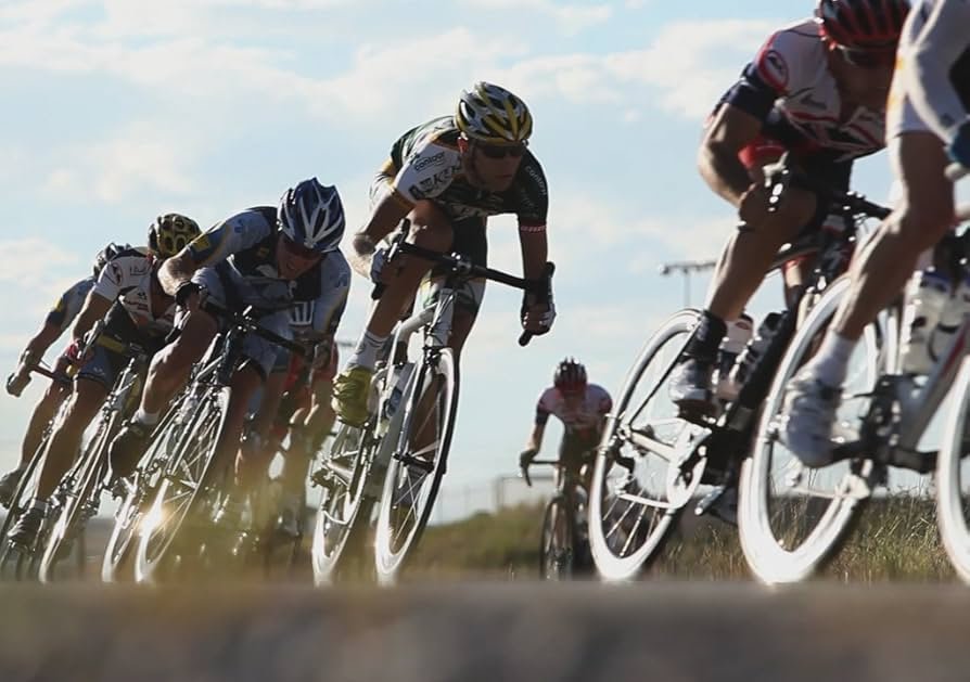 Cannondale commercial cycling image featuring grooming by Seattle makeup artist Isaac Meyers.